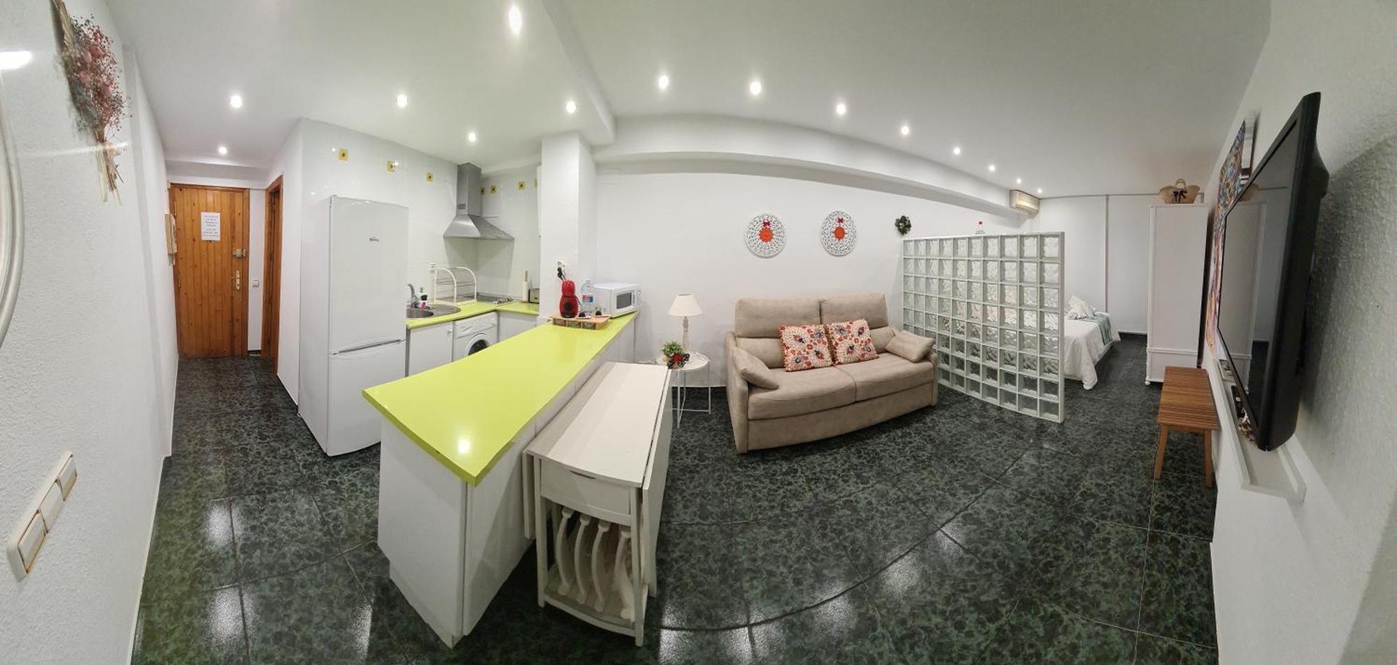 Apartamento Loft Primera Linea De Playa, Vistas Altas Mar Y Castillo Peñíscola Exterior foto